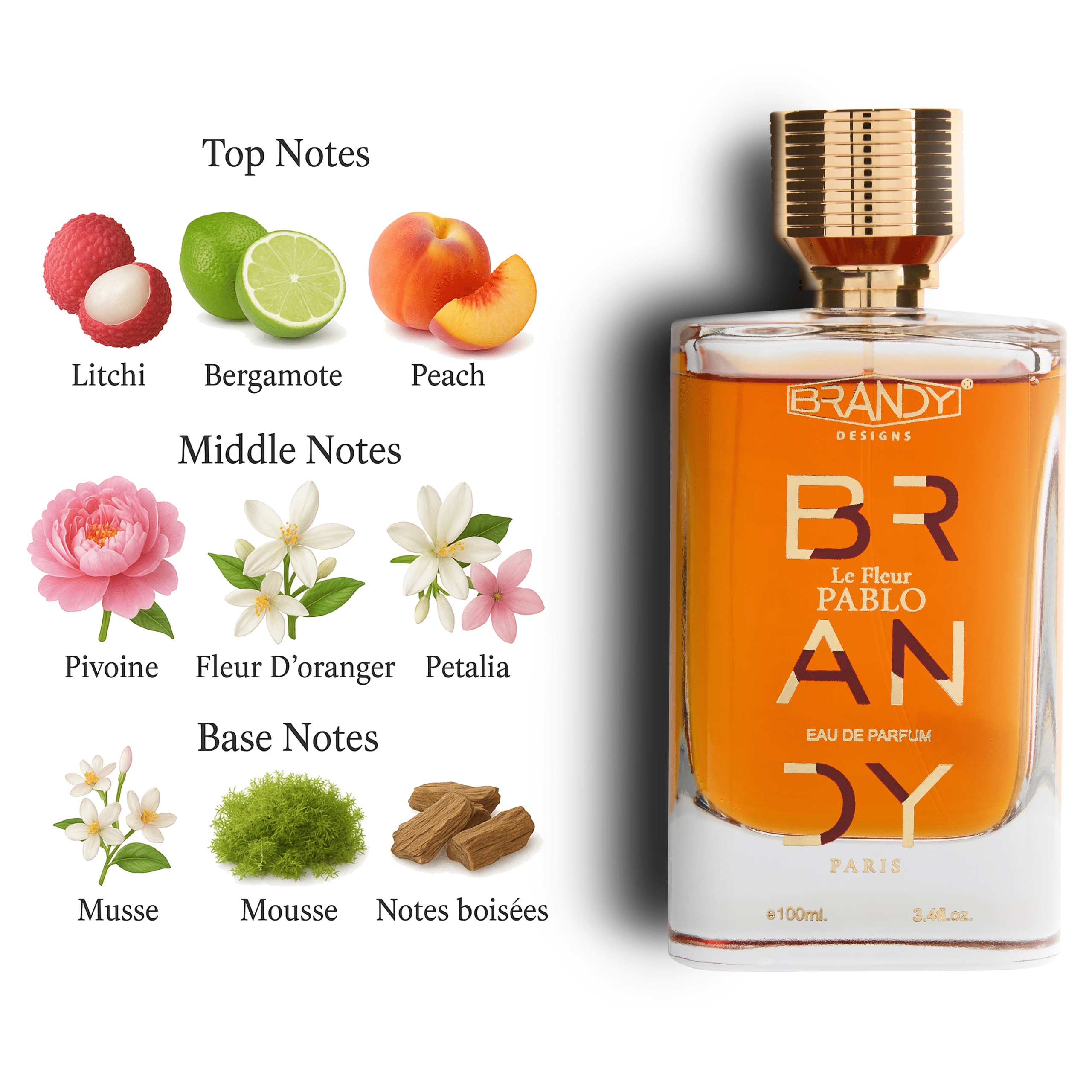 Le Fleur Pablo Eau De Parfum For men – 100ml - Image 5