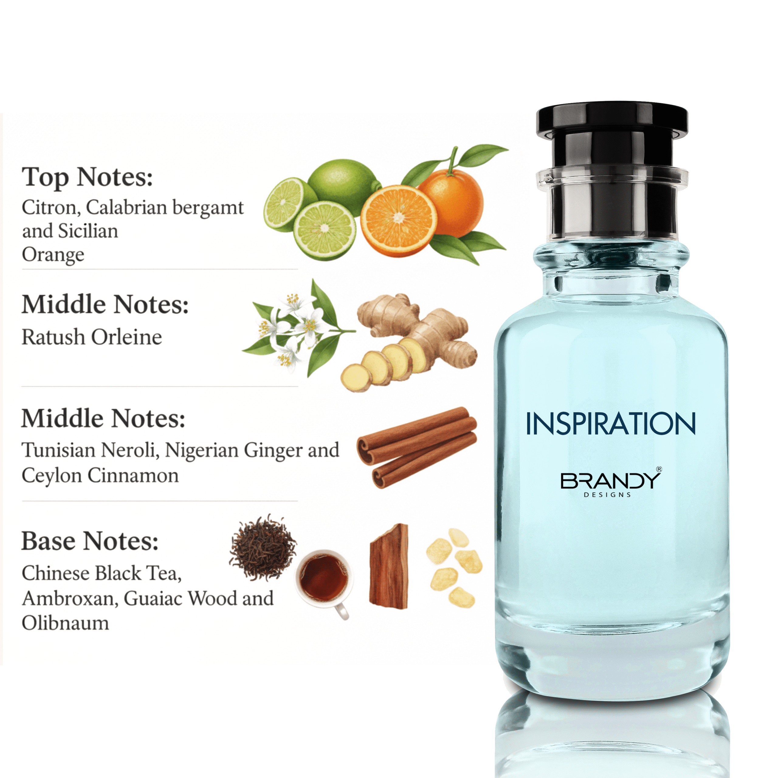 Inspiration Eau De Parfum For men – 100ml - Image 4