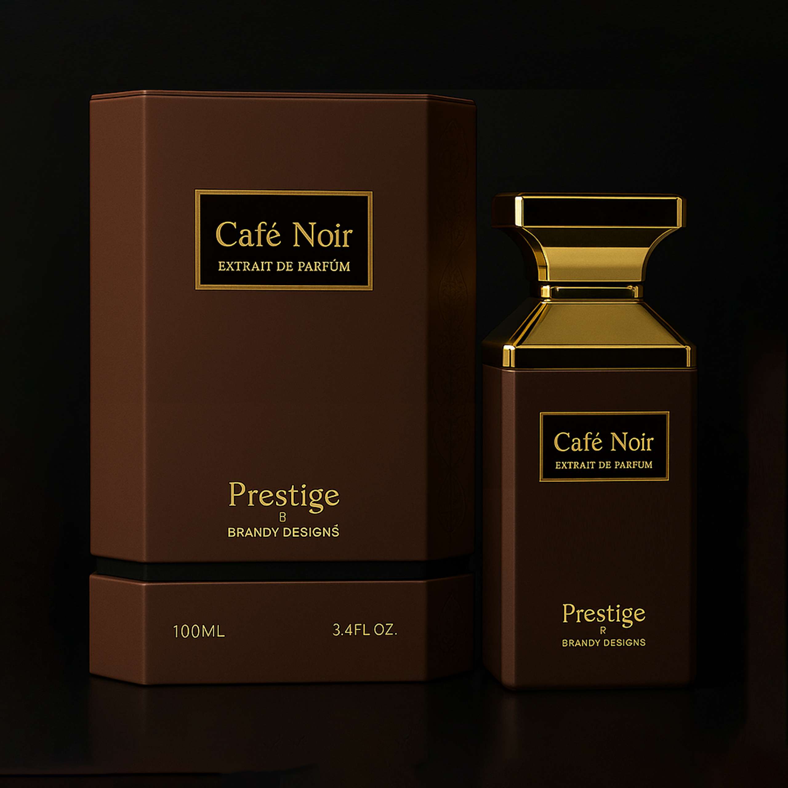 Café Noir Eau De Parfum For Unisex– 100ml Prestige by Brandy Designs - Image 2