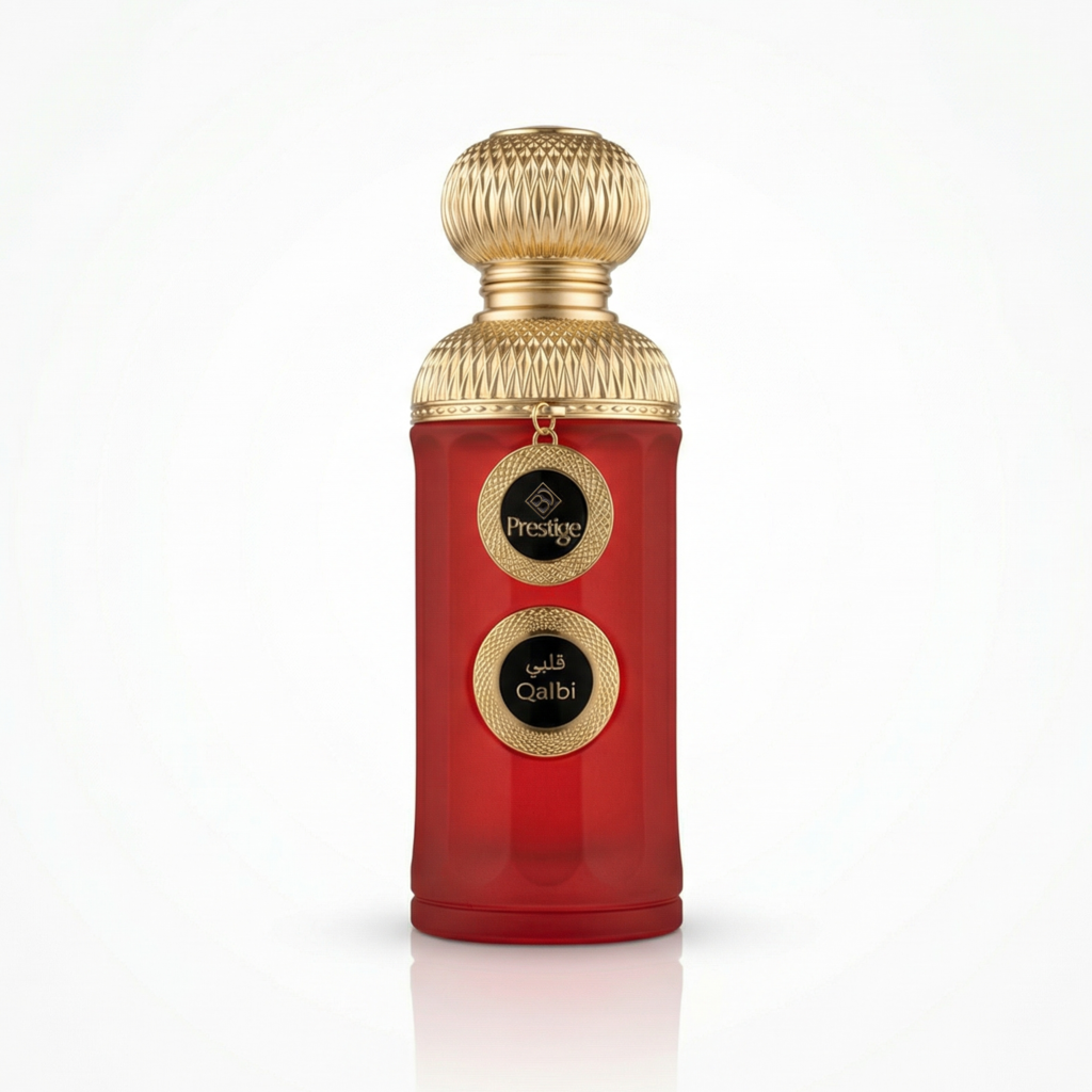 Qalbi Extrait de Parfum for Women 100ml with Pink Pepper Bergamot Mandarin Rose Patchouli Ambroxan and Dry Amber Notes